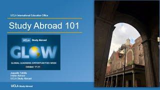 Study Abroad 101 - GLOW 2022