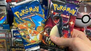 Opening the Rarest Charizard Packs in the World! Pokémon LIVE Card Shop! W/ Roboskillz !