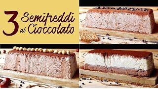 CHOCOLATE SEMIFREDDO 3 IDEAS Easy Recipe - Buon'Idea