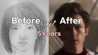 악마의 재능이 그림을 그렸을때 Before&After  [ENG/JPN]