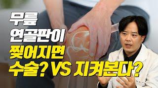 반월상 연골판 파열, 함부로 수술하면 큰일난다? - 고쳐줘NOW #45 #반월상연골 #무릎통증