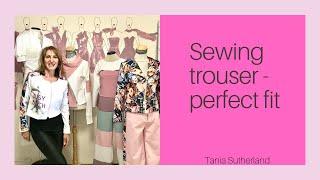 Sewing trouser perfect fit