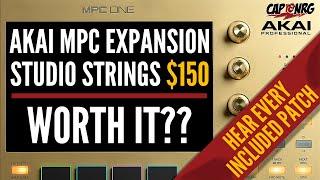 AKAI MPC  Plugins: Studio Strings, Every Included Patch!!!