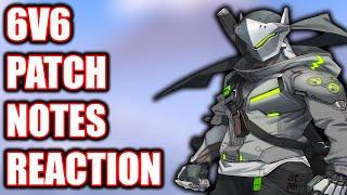 REACTING TO 6V6 PATCH NOTES | OVERWATCH 2 DISCUSSION |