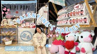 Crochet Market Vlog | I sold 70+ items in 3 days  first market of 2024