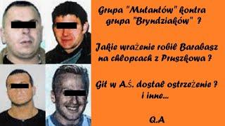 Grupa Mutantów kontra grupa Bryndziaków.