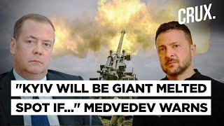 Russia Reply To Ukraine Long-Range Strikes "Won't Be Pretty", Medvedev's Nuke Threat To "Imbeciles"