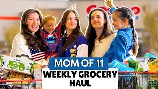 MASSIVE $1100 COSTCO HAUL! Family of 13: Shopping with kids