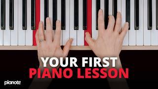 How To Play Piano (Beginner Piano Lesson)