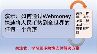 走资方法：如何通过俄罗斯支付宝Webmoney走资，跨境汇款，货币兑换，担保交易。干货满满，你一定要耐心看完。走资方法大全