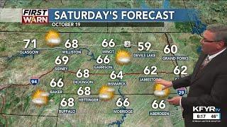 KFYR First News at Six Weather 10/18/24