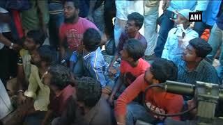 Protest erupts in Trichy for exemption of NEET exams - ANI News