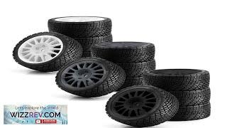 4Pcs Racing Tires Wheels for 1:10 Kyosho Tamiya RC Cars Parts Review