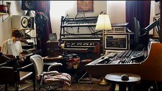 making beats & soul samples in our studio - new old stock