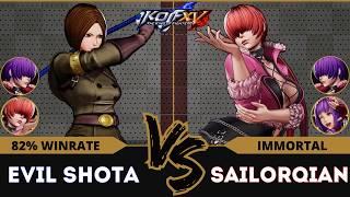 KOFXVEVIL SHOTA (O.Shermie/Whip/Shermie) vs SAILORQIAN (Shermie/O.Shermie/Athena)Replay Match