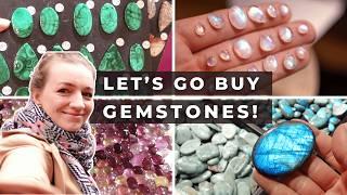 Buying gems at a GEM SHOW! Come to Mineral Expo with me