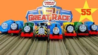 THOMAS AND FRIENDS THE GREAT RACE #55 |TRACKMASTER ORIGINAL THOMAS  LBSC 70 Kids Playing Toy Trains