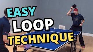 EASY TECHNIQUE - Beginners guide to looping backspin