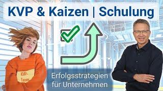 KVP Kaizen Online-Kurs  Kontinuierliche Verbesserung & Prozessoptimierung einfach erklärt #kvp