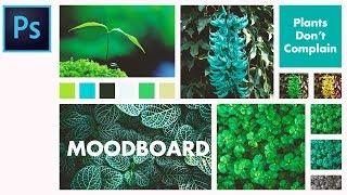 How To Make a Moodboard in Photoshop - Basic Tutorial