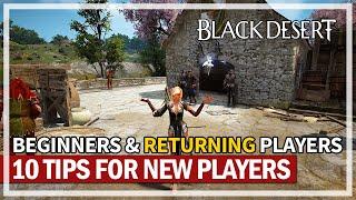 10 Tips for New and Returning Players in 2023 | Black Desert