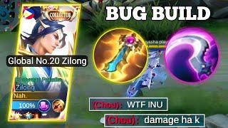 I'VE DROPPED FROM BEING TOP GLOBAL| I'VE FOUND THE BEST BUILD FOR ZILONG