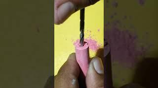 chalk art creative idea for beginners  #veryeasyart #chalkart  #artidea #craftknife #drillchalk