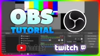 OBS STUDIO TUTORIAL GERMAN - OBS Studio richtig eingestellt - STREAM und AUFNEHMEN - Anfänger