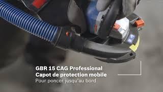 Ponceuse à béton 1500W Ø125 mm - GBR 15 CAG + coffret - 0601776001 - Bosch