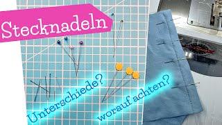 Stecknadeln - welche gibt es wofür? Wie unterscheiden sich teure von billigen | nähen | mommymade