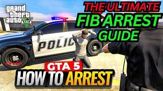 How To Arrest Someone In GTA5 RP | Grand RP Arrest Complete Guide | Full Professional 10-15 Process