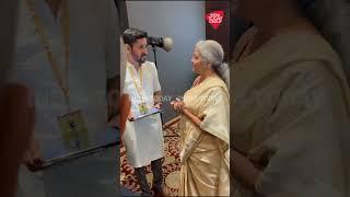 India Today Conclave 2024: Ayodhya Ram Statue Sculptor Arun Yogiraj  Meets FM Nirmala Sitharaman