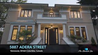 5887 Adera St, Vancouver, BC, Canada  | Luxury Home Design