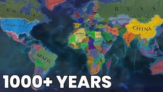 Modern Borders in EU4: 1000 Years into the Future