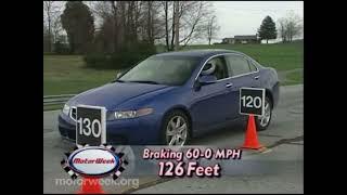 Motorweek 2004 Acura TSX Road Test