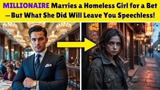 "Millionaire Marries a Homeless Girl for a Bet—Her Revenge Will Leave You Speechless!"