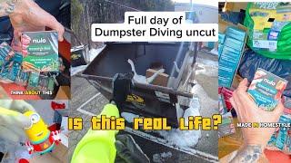 What does a day of dumpster diving look like? Is it worth it? #dumpsterdiving