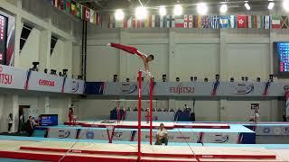 MANRIQUE Eduardo (PER) - 2023 Artistic Junior Worlds - Qualifications Horizontal Bar