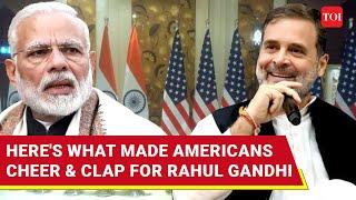 U.S.: Rahul Gandhi Cracks Up Americans, Reveals 'Biggest Change In India' | Virginia Speech Viral