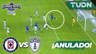 ¡ANULADO! Escobar ahoga el grito | Cruz Azul 1-0 Pachuca | Guard1anes 2021 BBVA MX  Semis | TUDN