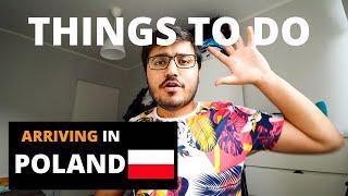 THINGS TO DO RIGHT AFTER ARRIVING IN POLAND| BEST TIME TO APPLY FOR POLAND TRC| STUDY IN POLAND 