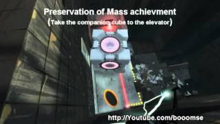 Portal 2 Achievement guide Preservation of mass