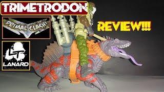 Lanard Toys Primal Clash Trimetrodon Review!!!