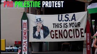 Pro Palestine Encampment outside U.S. Embassy | 01/09/24