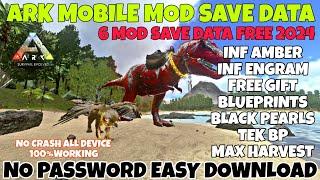 ARK MOBILE SAVE DATA | INF ENGRAM | INF AMBER | TEK BP | BLACK PEARLS | MAX HARVEST AND MORE...