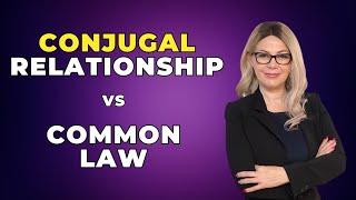 What's the difference between spousal, common-law, and conjugal sponsorship?