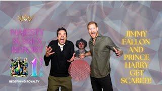 JIMMY FALLON AND PRINCE HARRY GET SCARED