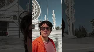 I Visited the World's Strangest City #travel #vlog #ashgabatcity #turkmenistan