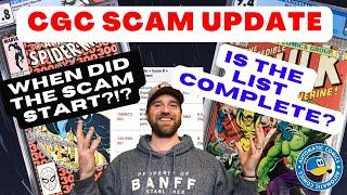 CGC Reholder Scam: When Did it Start?!?