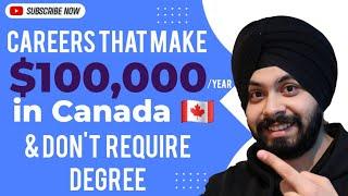 High-Demand Jobs in Canada That Pay $100K ($100,000)/ Year — No Degree Required! 